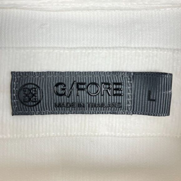 NEW G/Fore G4 Men's Large Retro‎ Trucker Style Corduroy Jacket Snow White $255 - Picture 2 of 6